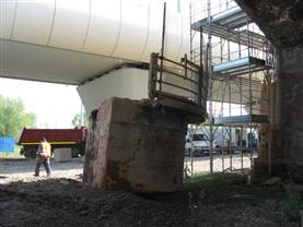 Ponte alta velocità Bologna (BO) - Demolizioni ferroviarie