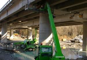 Viadotto Cisa (Parma - La Spezia) - Tagli e carotaggi