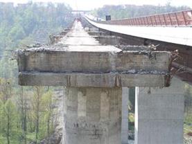 Viadotto autostradale Torino Savona - Demolizioni