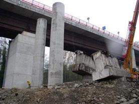 Viadotto autostradale Torino Savona - Demolizioni