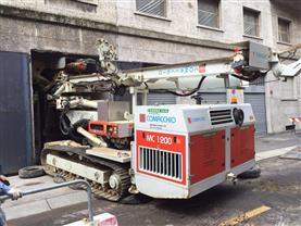 Via Sandro Sandri - Milano (MI) - Micropali, tiranti e rinforzi strutturali 