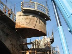 Ponte alta velocità Bologna (BO) - Demolizioni ferroviarie